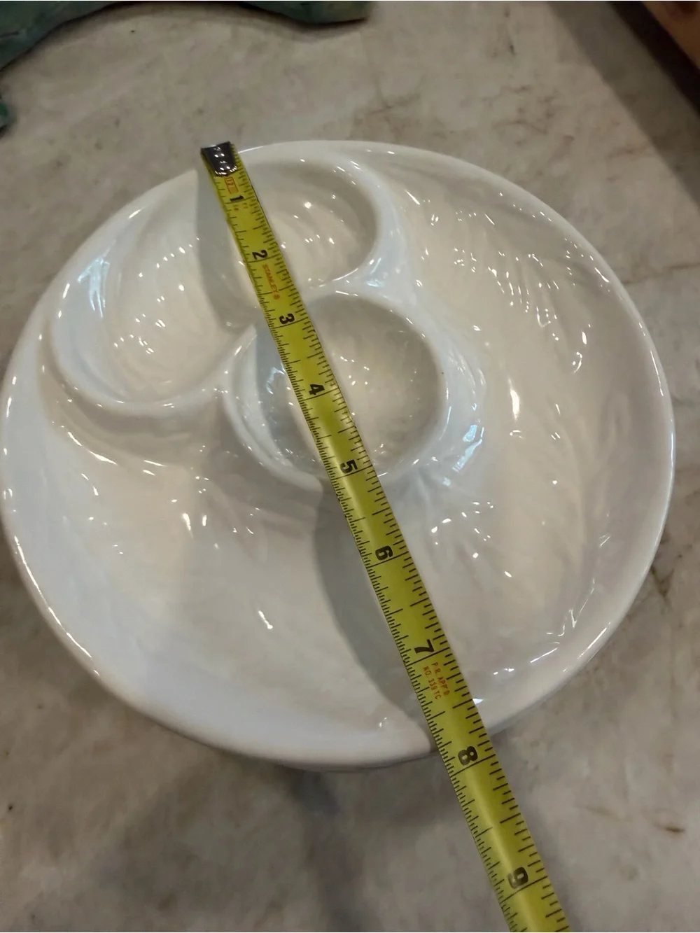 Vintage California Pottery artichoke plates set of 4